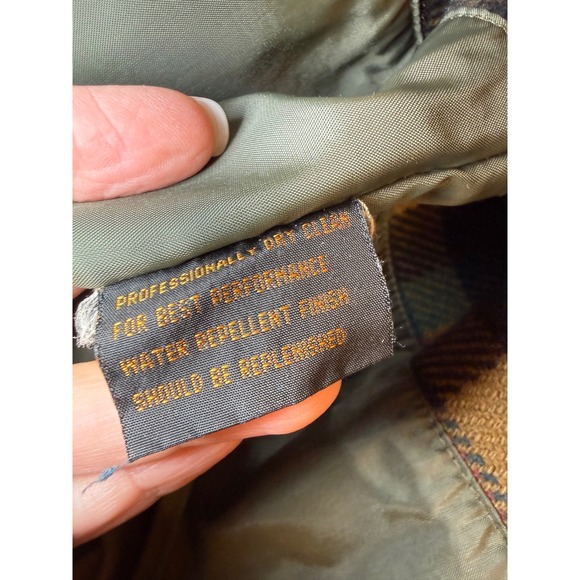 VINTAGE Eddie‎ Bauer Mens Mountain Parka Wool Lined Jacket Outdoor Size L - Picture 6 of 10